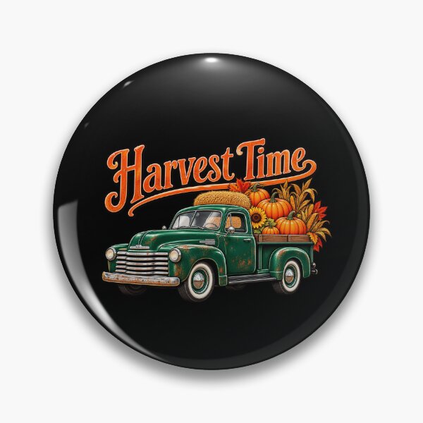 Item preview, Vintage Pumpkin Truck Harvest Time Fall Autumn,pumpkin harvest season T-shirt designed and sold by Final Chance Designs⭐️⭐️⭐️⭐️⭐️.