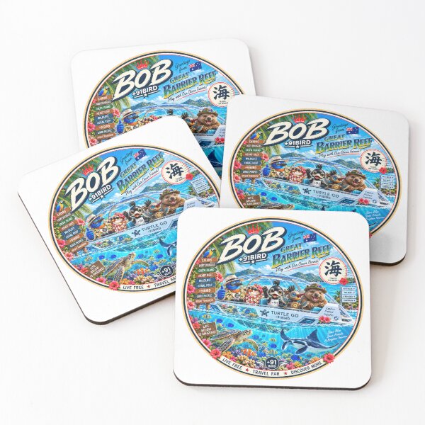 Item preview, BOB & Friends – Great Barrier Reef Adventure | +91BIRD designed and sold by Plus91BIRD.