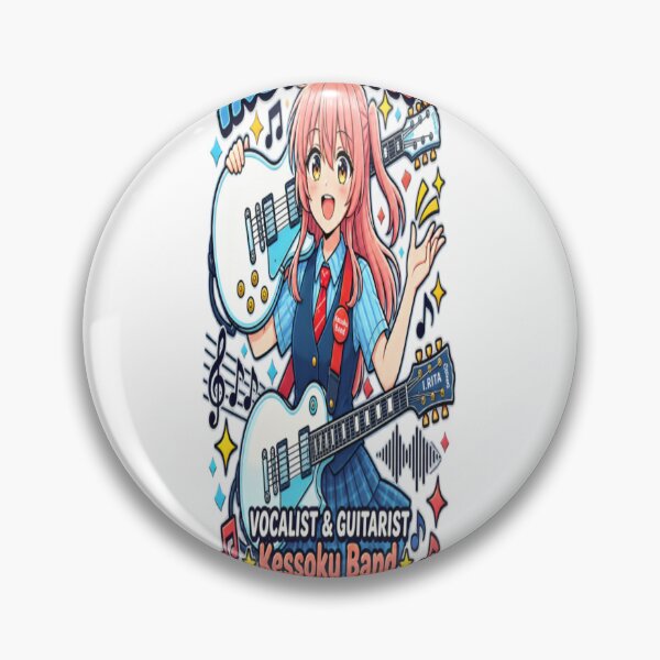 Item preview, Ikuyo Kita – Bocchi the Rock! Vocalist  Guitarist Anime Design designed and sold by CatLovers Studio.
