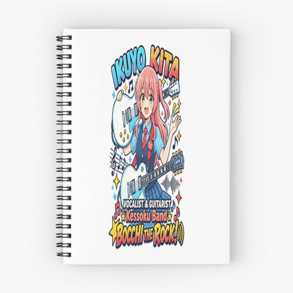 Item preview, Ikuyo Kita – Bocchi the Rock! Vocalist  Guitarist Anime Design designed and sold by CatLovers Studio.