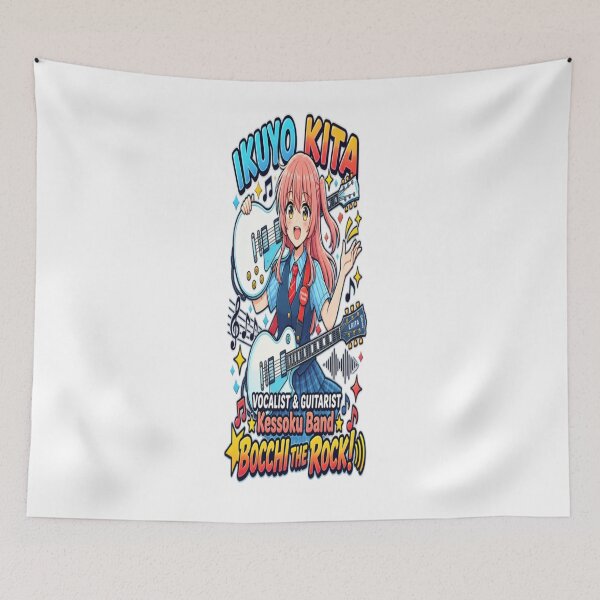 Item preview, Ikuyo Kita – Bocchi the Rock! Vocalist  Guitarist Anime Design designed and sold by CatLovers Studio.