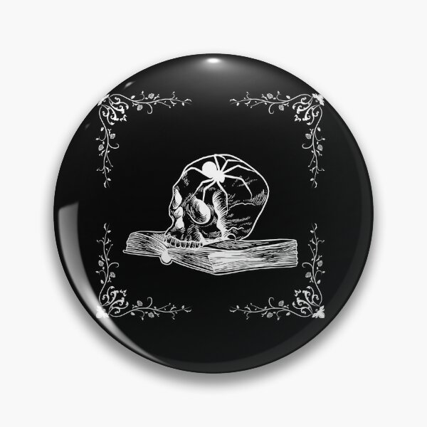 Item preview, Victorian Halloween Vintage Skull and spider Halloween gifts designed and sold by ewicraft.