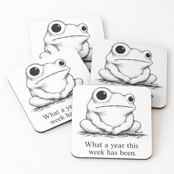 Item preview, What a Year This Week Has Been Funny Frog designed and sold by bobcatmarty.