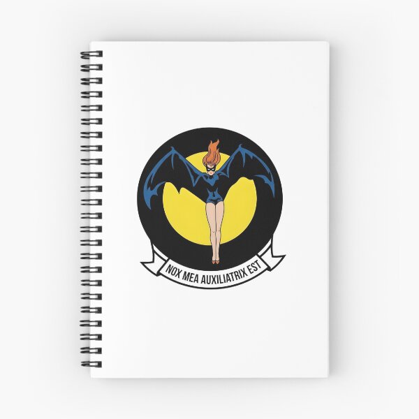 Item preview, VF(N)-103 Nox Mea Auxiliatrix Est Bat Woman Night Reconnaissance Emblem designed and sold by CharlieDesings.