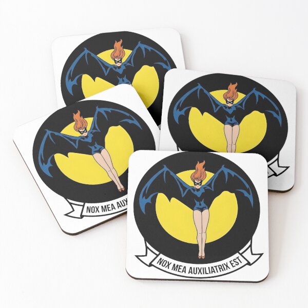 Item preview, VF(N)-103 Nox Mea Auxiliatrix Est Bat Woman Night Reconnaissance Emblem designed and sold by CharlieDesings.