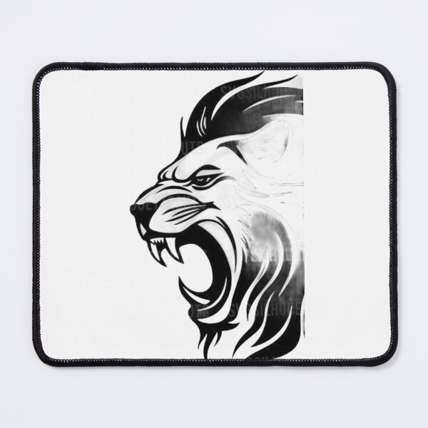Item preview, Majestic Black and White Wolf Head Gothic Wildlife Design designed and sold by aloksahu123.