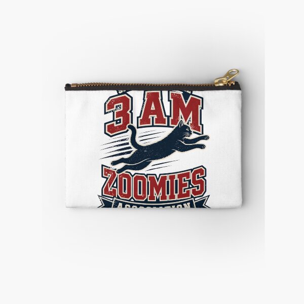 Item preview, Sponsored By The 3 AM Zoomies Association - Funny Cat Varsity Design designed and sold by Neurospicy Trolls.