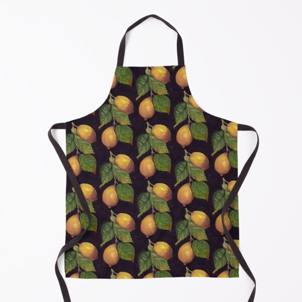 Item preview, Two Lemons on a Branch: Watercolour and Gouache Still Life designed and sold by ArithraStudio.
