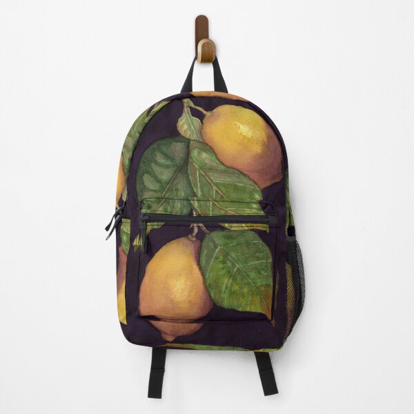 Item preview, Two Lemons on a Branch: Watercolour and Gouache Still Life designed and sold by ArithraStudio.