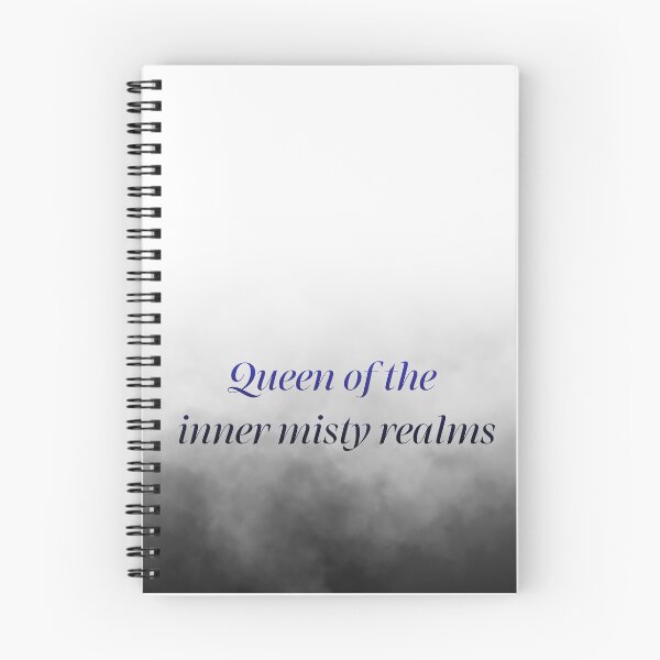 Item preview, Queen Of The Inner Misty Realms - Aesthetic Mystery Quote designed and sold by KokoFlanell.