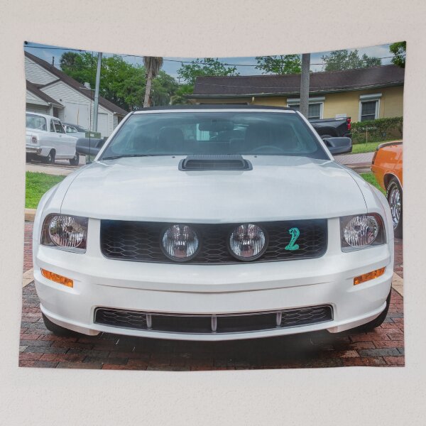 Aperçu de l'œuvre Ford Shelby Mustang décapotable blanche de 2008 créée et vendue par RichFrancoCars.