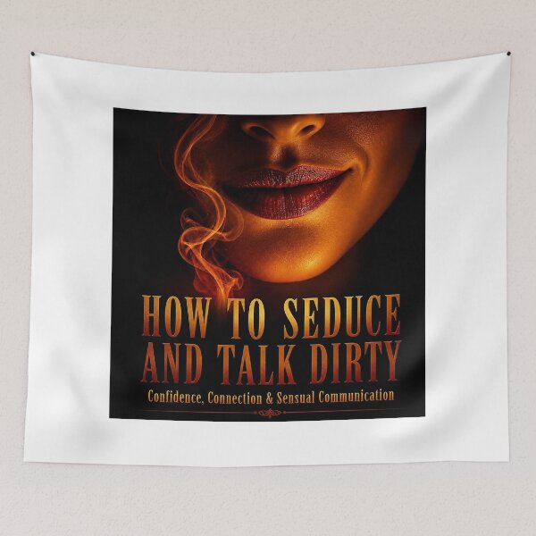 Item preview, Dramatic Lips & Smoke Typography Art designed and sold by NaqxshDesignStudio.