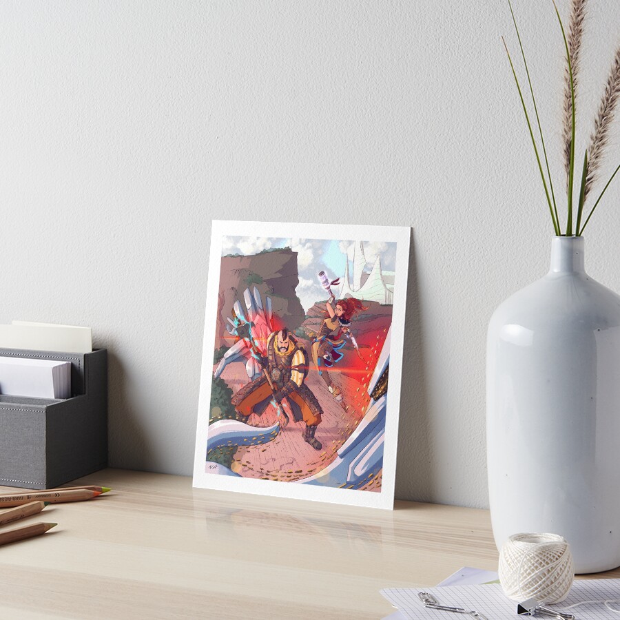 Item preview, Art Board Print designed and sold by Oldfangleds.