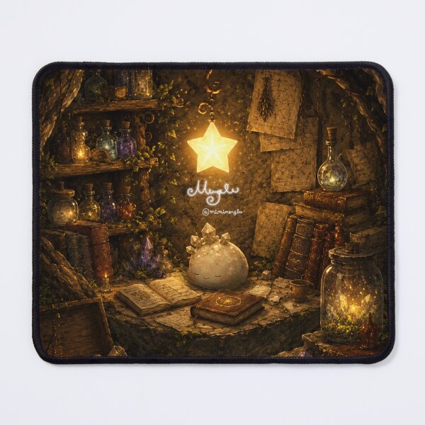 Item preview, A Peaceful Nap Among Magical Books in Mergle Forest designed and sold by Minimergle.