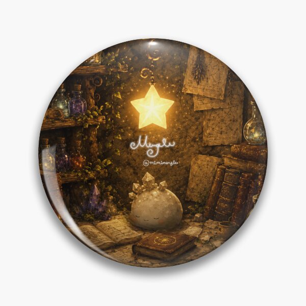 Item preview, A Peaceful Nap Among Magical Books in Mergle Forest designed and sold by Minimergle.