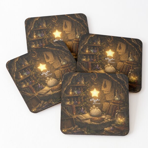 Item preview, A Peaceful Nap Among Magical Books in Mergle Forest designed and sold by Minimergle.
