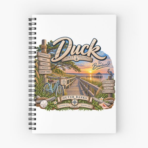 Item preview, Duck NC Soundside Boardwalk designed and sold by The Coastal Route.