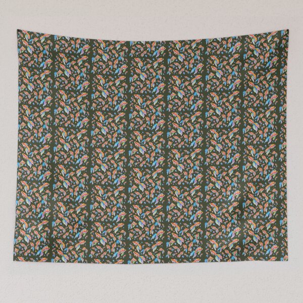 Item preview, Colorful Goldfish Seamless Pattern – Whimsical Watercolor Fish Ocean Design designed and sold by HoMya.