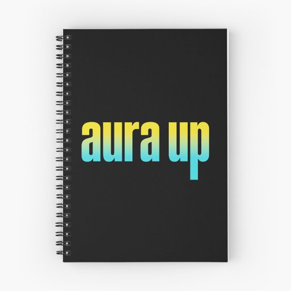 Item preview, Aura up, Yellow and Aqua designed and sold by Memes N Lore .