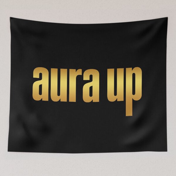 Item preview, Aura up, Golden designed and sold by Memes N Lore .