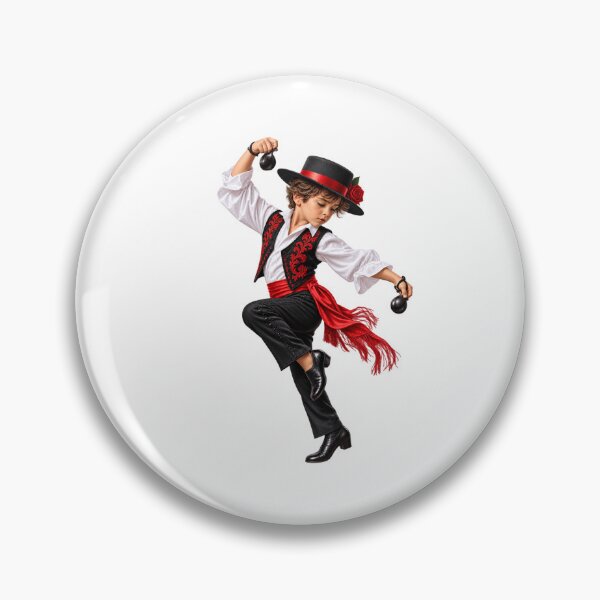 Item preview, Flamenco Boy Dance with Castanets designed and sold by CzipipitoStudio.
