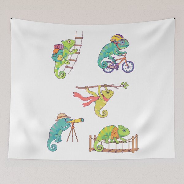 Item preview, Chameleon Adventure Crew designed and sold by Zoolumi.