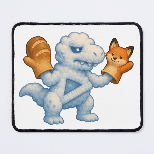 Item preview, NIMBOSAURO AND THE TALE OF THE FOX AND THE CRUMB – GLI ANGOLI RETTILI designed and sold by BurgerOddity & Gli Angoli Rettili.