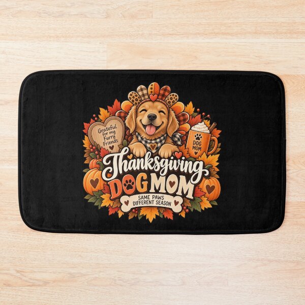 Item preview, Thanksgiving Dog Mom Gift Furry Friends Fall Style designed and sold by Corvoria.
