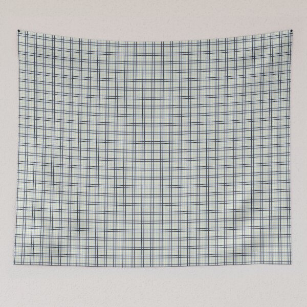Item preview, Brown Blue and Yellow Plaid Pattern | Minimalist Windowpane Check | Modern Blue Butter and Chocopie Tartan Grid Design | Elegant Brown Blue Check designed and sold by VivaFy.