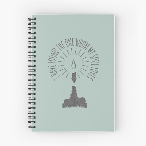Item preview, Song of Solomon 3:4 | Minimal candle and kiss optical illusion Christian Wedding Love Quote with a couple kissing | I Have Found the One My Soul Loves | dark grey black designed and sold by ZechJohnRB.