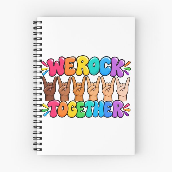 Item preview, We Rock Together - One humanity - Diversity  designed and sold by RanaDesignsUSA.