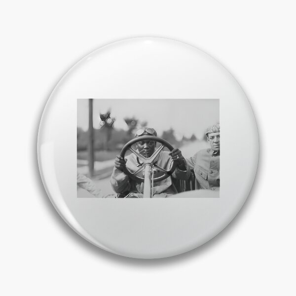 Item preview, Jack Johnson Driving His Thomas Flyer designed and sold by TheBigBrownShop.