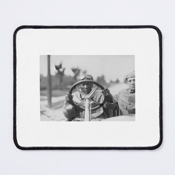 Item preview, Jack Johnson Driving His Thomas Flyer designed and sold by TheBigBrownShop.