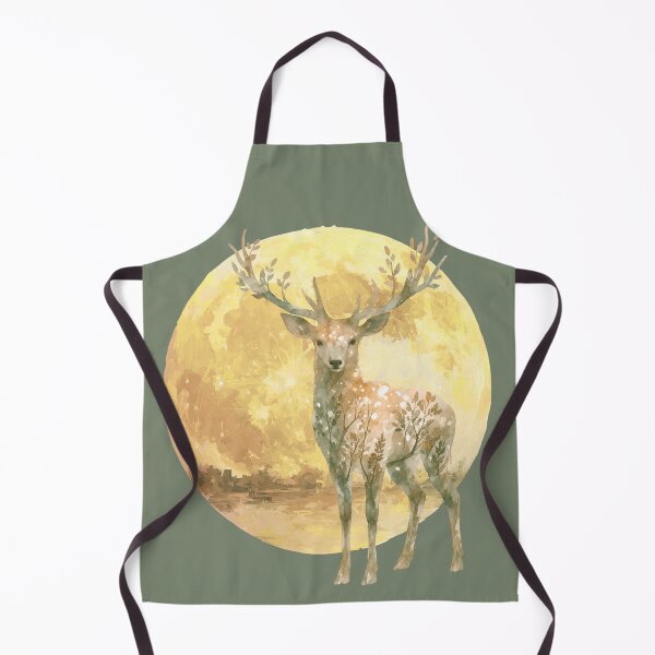 Item preview, Celestial cosmic deer in moonlight designed and sold by 247DesignStudio.