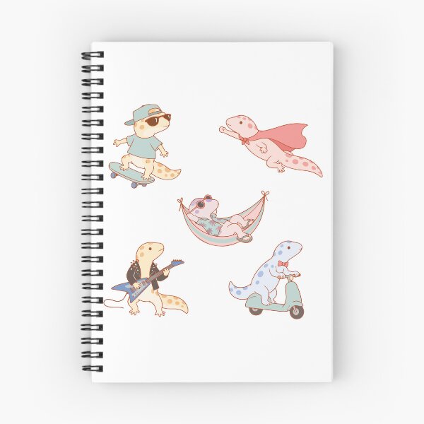 Item preview, Gecko Daily Routine designed and sold by Limuko.