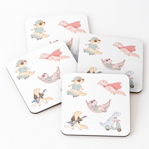 Item preview, Gecko Daily Routine designed and sold by Limuko.