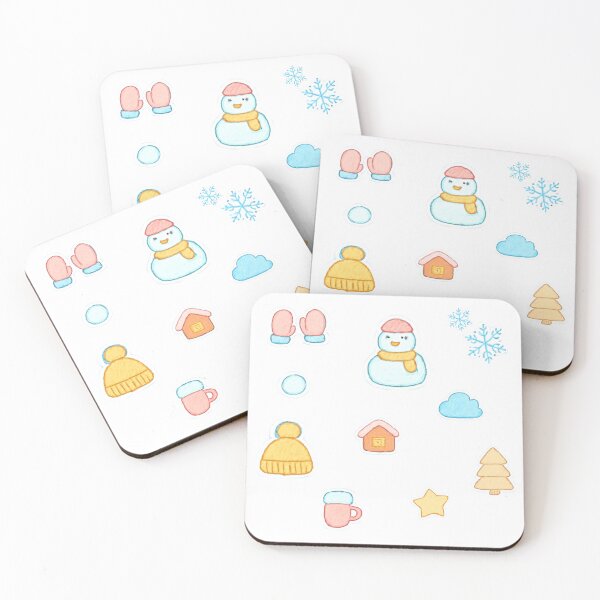 Item preview, Kindergarten Cute Art | winter themed colorful scribble art designed and sold by LightPrints.