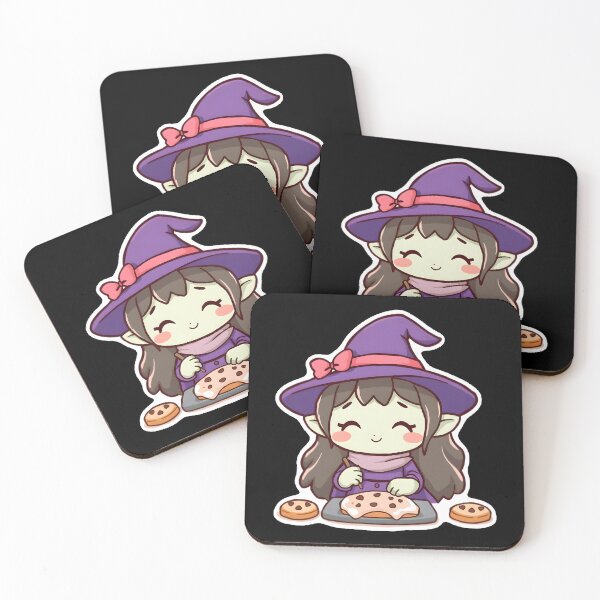 Item preview, Great halloween stickers cozy cute spooky  designed and sold by SIA FUNKY ARTS.