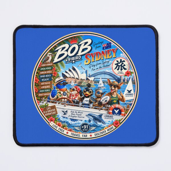 Item preview, BOB & Friends – Sydney Harbour Adventure | +91BIRD designed and sold by Plus91BIRD.