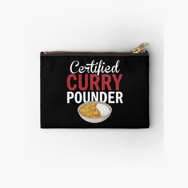 Item preview, Certified Curry Pounder Indian Food Lover Foodie Humor Fan designed and sold by snhowkk.