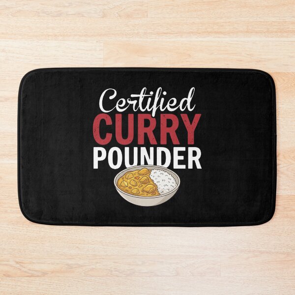 Item preview, Certified Curry Pounder Indian Food Lover Foodie Humor Fan designed and sold by snhowkk.