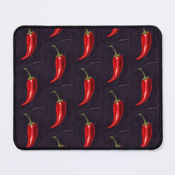 Item preview, Red Chilli Pepper Still Life: Watercolour and Gouache Study designed and sold by ArithraStudio.