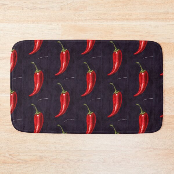 Item preview, Red Chilli Pepper Still Life: Watercolour and Gouache Study designed and sold by ArithraStudio.