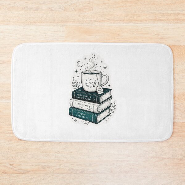 Item preview, Celestial Book Stack Tea Night designed and sold by creativerooney.