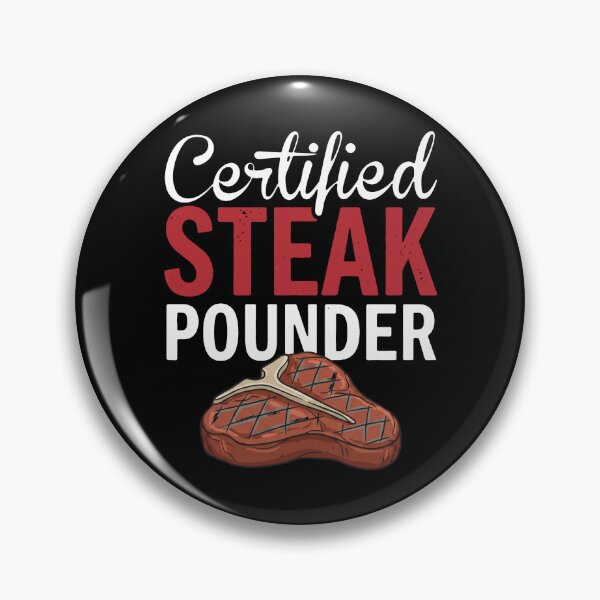 Item preview, Certified Steak Pounder Meat Lover Grilling Barbecue designed and sold by snhowkk.