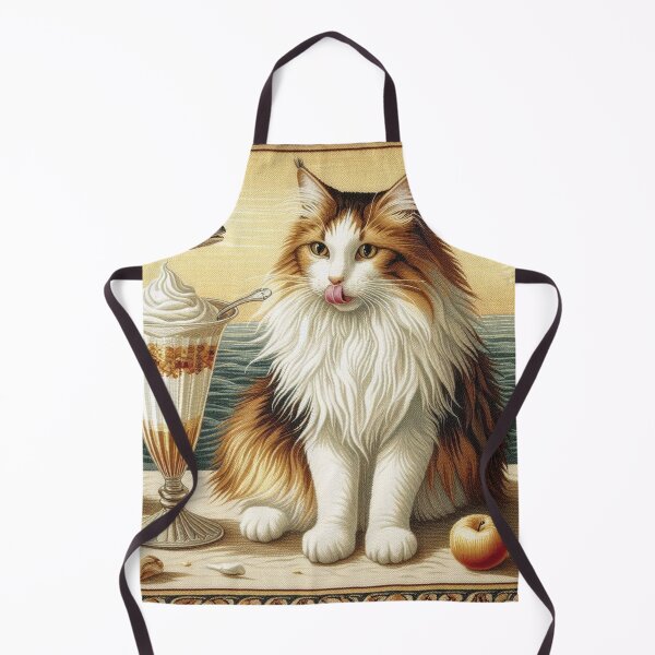 Item preview, Maine Coon ice-cream parlor designed and sold by ThatRockChic.