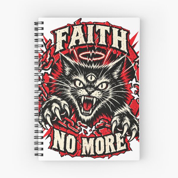 Item preview, Faith No More – Three-Eyed Punk Cat designed and sold by RAIID.