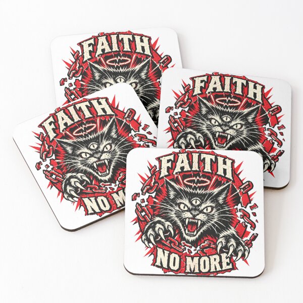 Item preview, Faith No More – Three-Eyed Punk Cat designed and sold by RAIID.