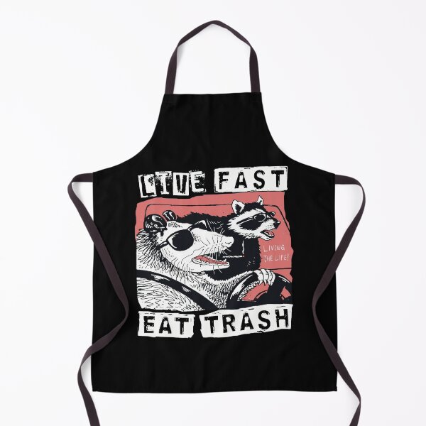 Item preview, Raccoon Live Fast Eat Trash Street Cats Squad designed and sold by sellymeggan.