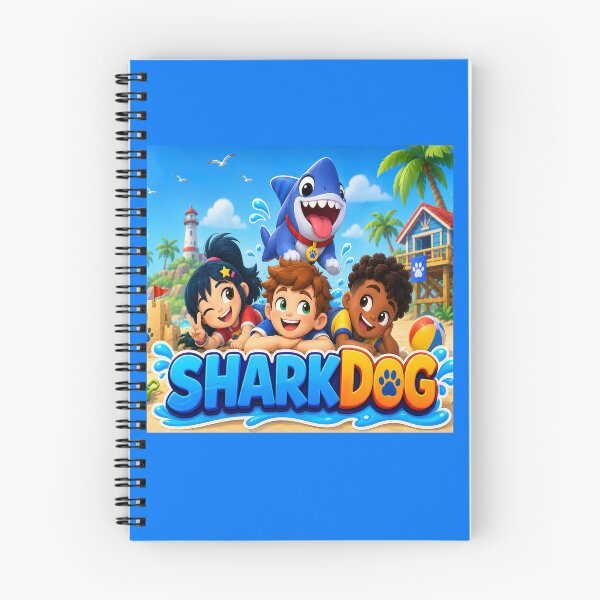 Item preview, The Sharkdog Cute Cartoon Sticker – Perfect Gift for Kids and Sharkdog Fans designed and sold by raspeed.